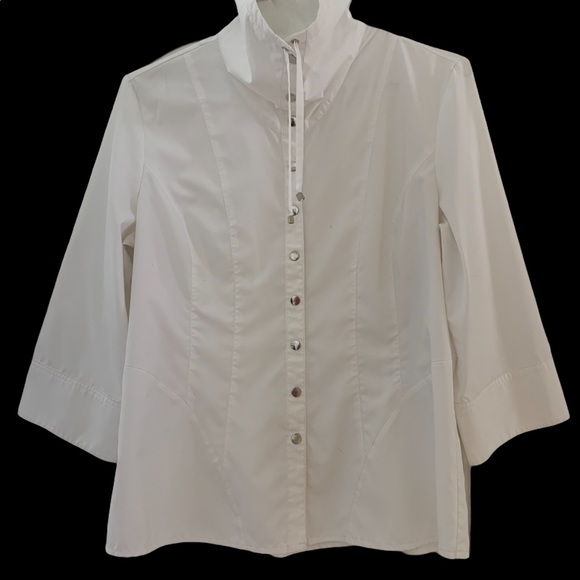 Chico’s Zenergy White fitted Jacket - Picture 5 of 8